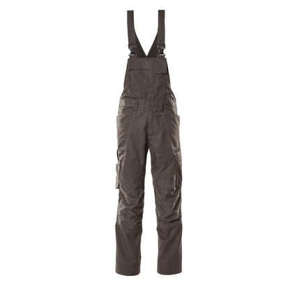 Salopette, poches genoux, empiècements stretch Salopette, anthracite foncé