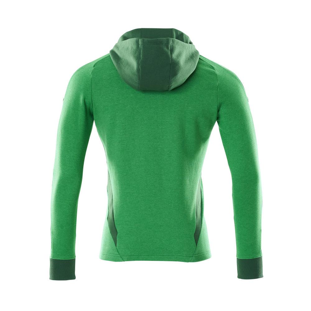 Sweatshirt met capuchon, modern fit sweatshirt met ritssluiting