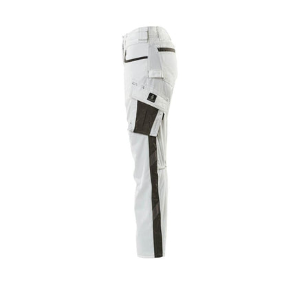 Pantalon, femme, diamant, pantalon bicolore