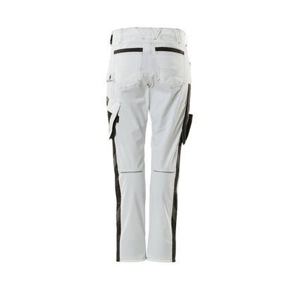Pantalon, femme, diamant, pantalon bicolore