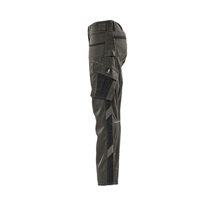 Pantalon, femme, diamant, pantalon bicolore