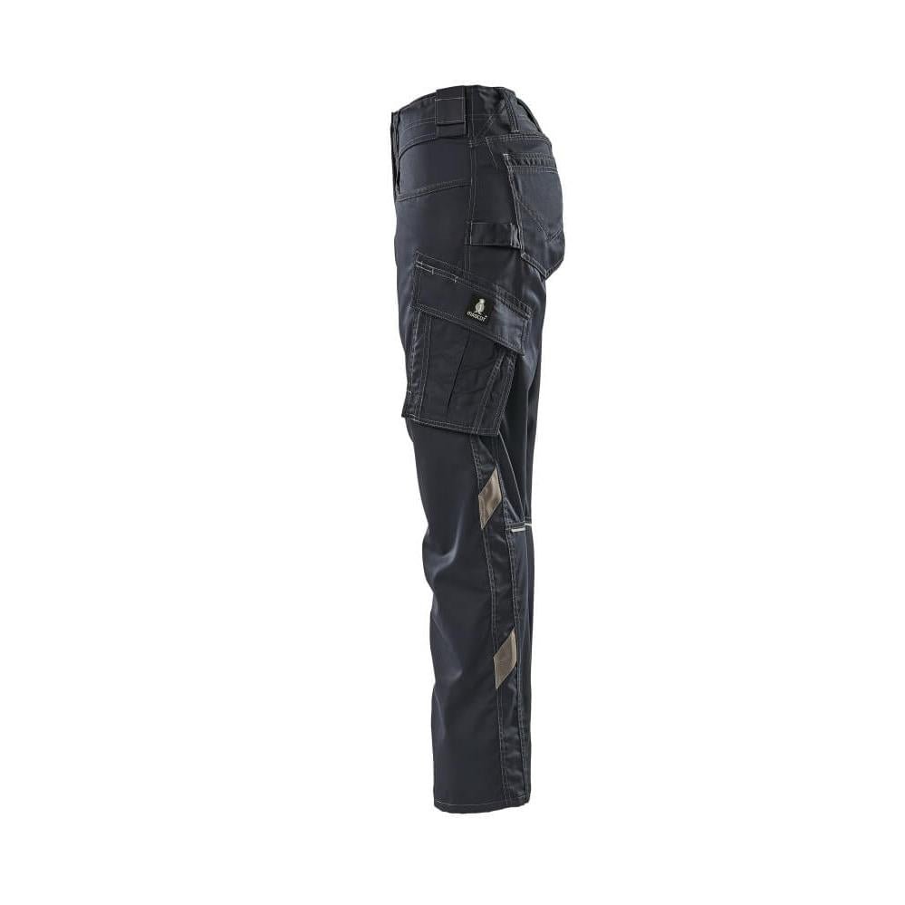 Broeken, dames, ruit, effen broek
