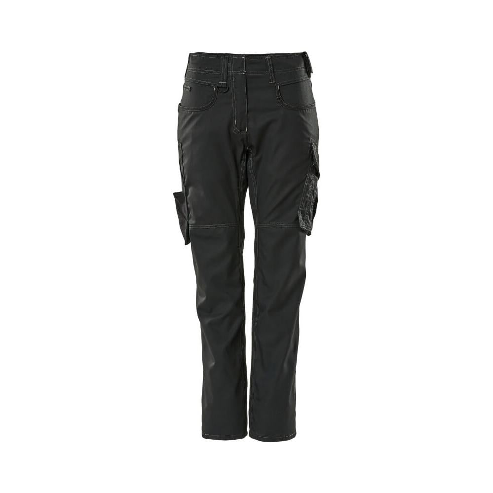 Broeken, dames, ruit, effen broek