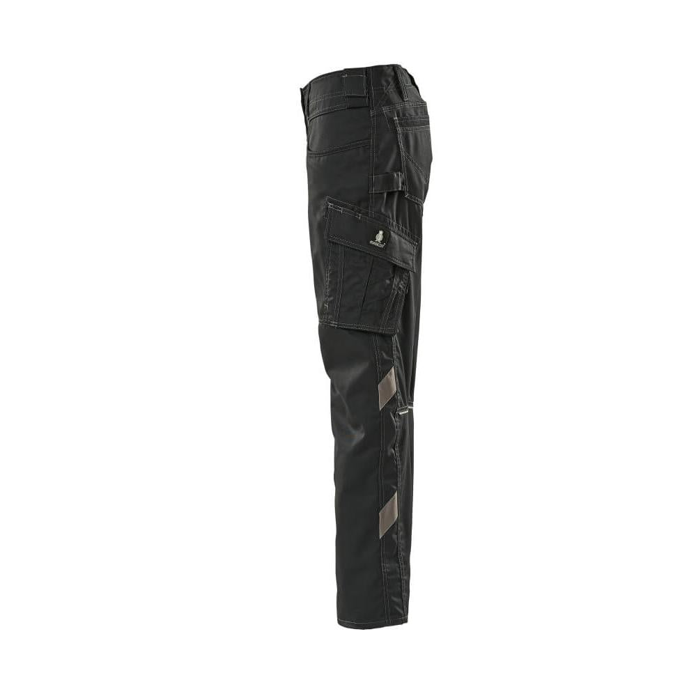 Pantalon, femme, perle, pantalon uni