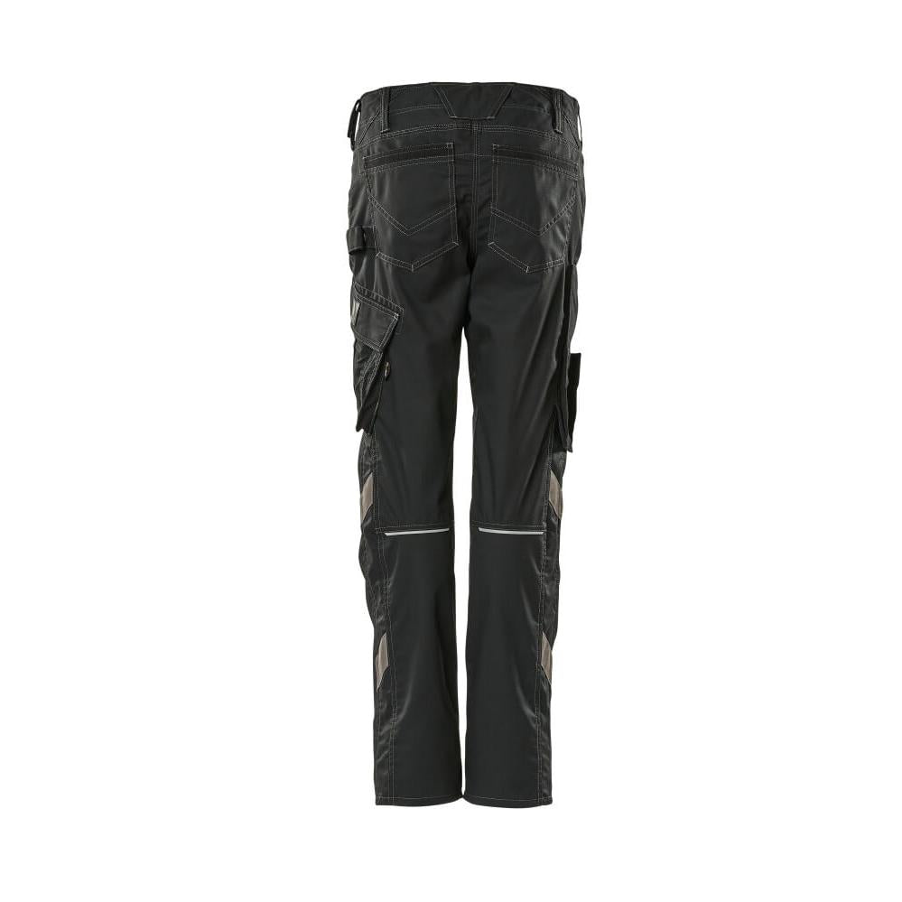 Pantalon, femme, perle, pantalon uni