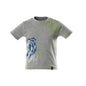 T-shirt pour enfants, avec imprimé T-shirt pour enfants, gris chiné