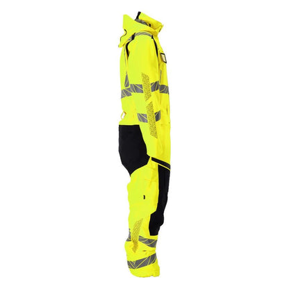 Combinaison d'hiver CLIMASCOT®, combinaison hiver légère, jaune/noir haute visibilité