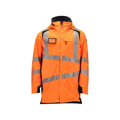 Parka doublure CLIMASCOT®, parka légère, orange haute visibilité/noir-bleu