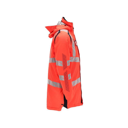 Parka doublure CLIMASCOT®, parka légère, haute visibilité rouge/noir-bleu