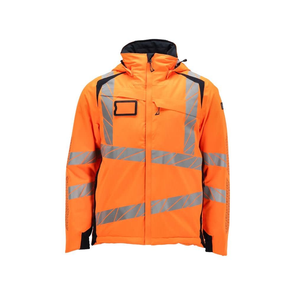 Veste d'hiver CLIMASCOT®, veste d'hiver légère, haute visibilité orange/noir-bleu