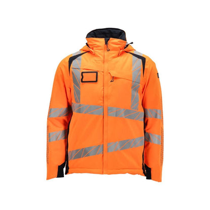 Veste d'hiver CLIMASCOT®, veste d'hiver légère, haute visibilité orange/noir-bleu