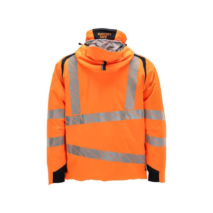 Veste d'hiver CLIMASCOT®, veste d'hiver légère, haute visibilité orange/noir-bleu