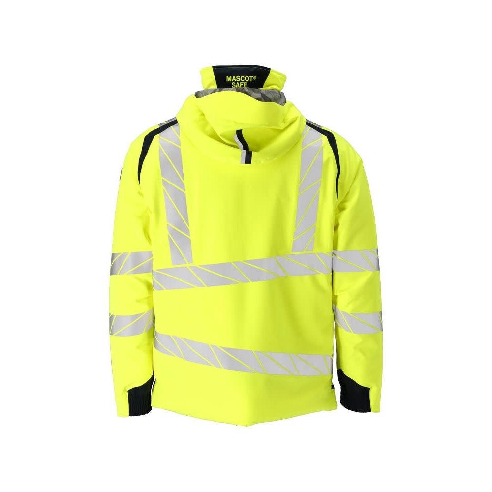 Veste d'hiver CLIMASCOT®, veste d'hiver légère, jaune haute visibilité/noir-bleu