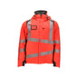 Winterjas CLIMASCOT®, lichtgewicht winterjas, signalisatie rood/donker antraciet