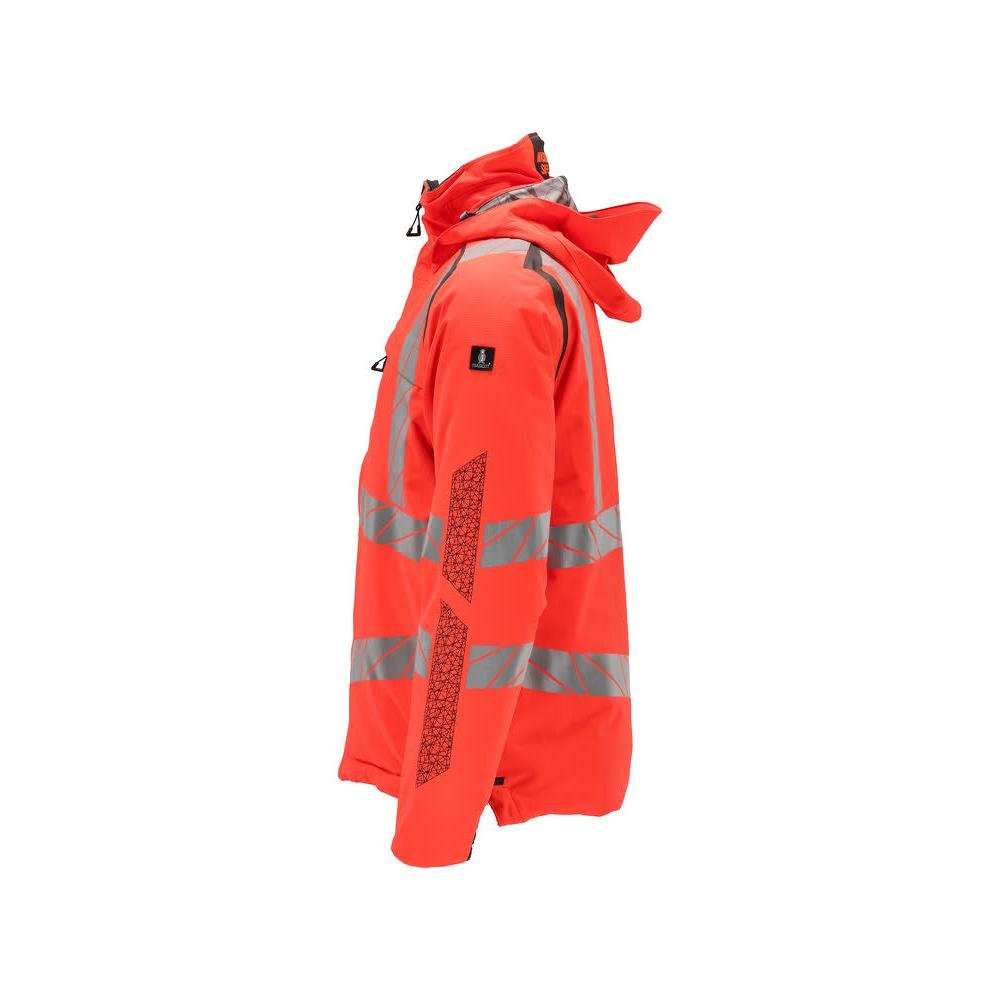 Winterjas CLIMASCOT®, lichtgewicht winterjas, signalisatie rood/donker antraciet