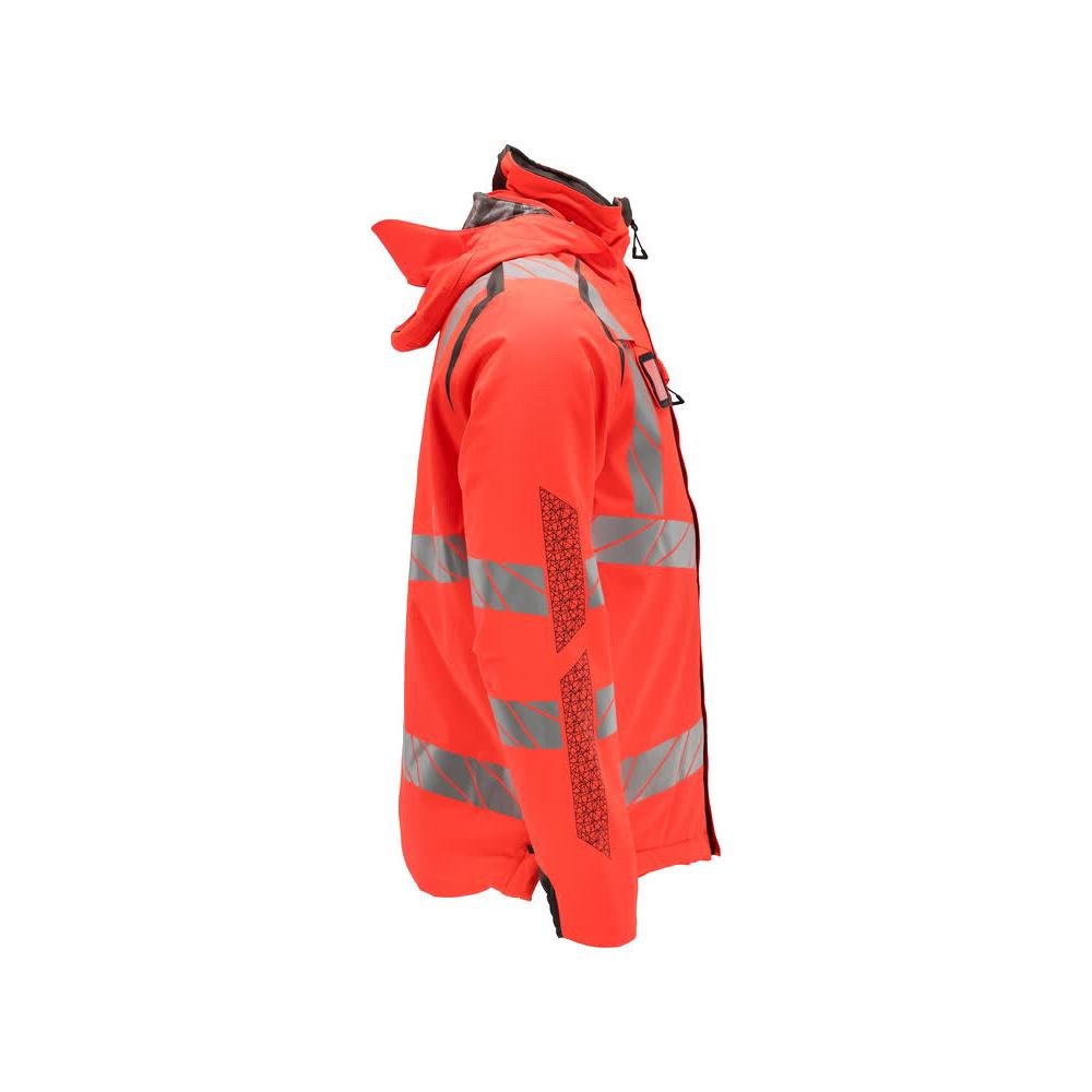 Winterjas CLIMASCOT®, lichtgewicht winterjas, signalisatie rood/donker antraciet