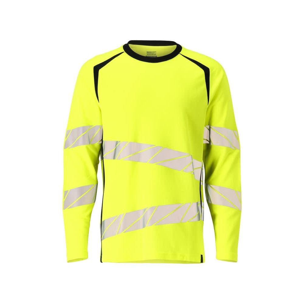 T-shirt, lange mouw, modern fit t-shirt
