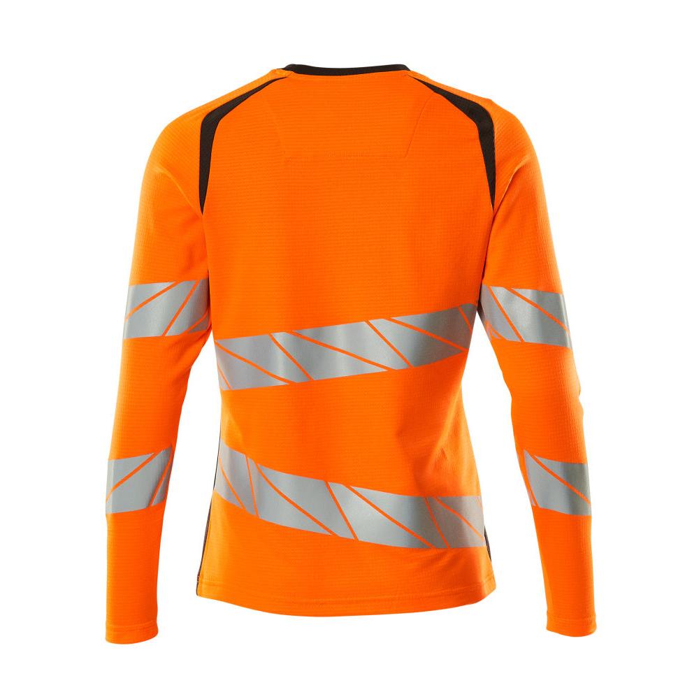 T-shirt, lange mouw, damesfit t-shirt