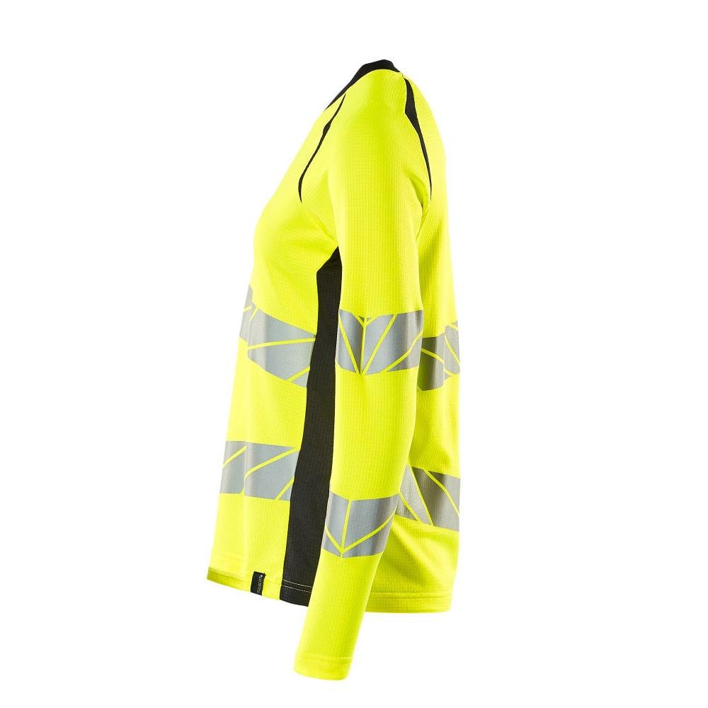 T-shirt, lange mouw, damesfit t-shirt