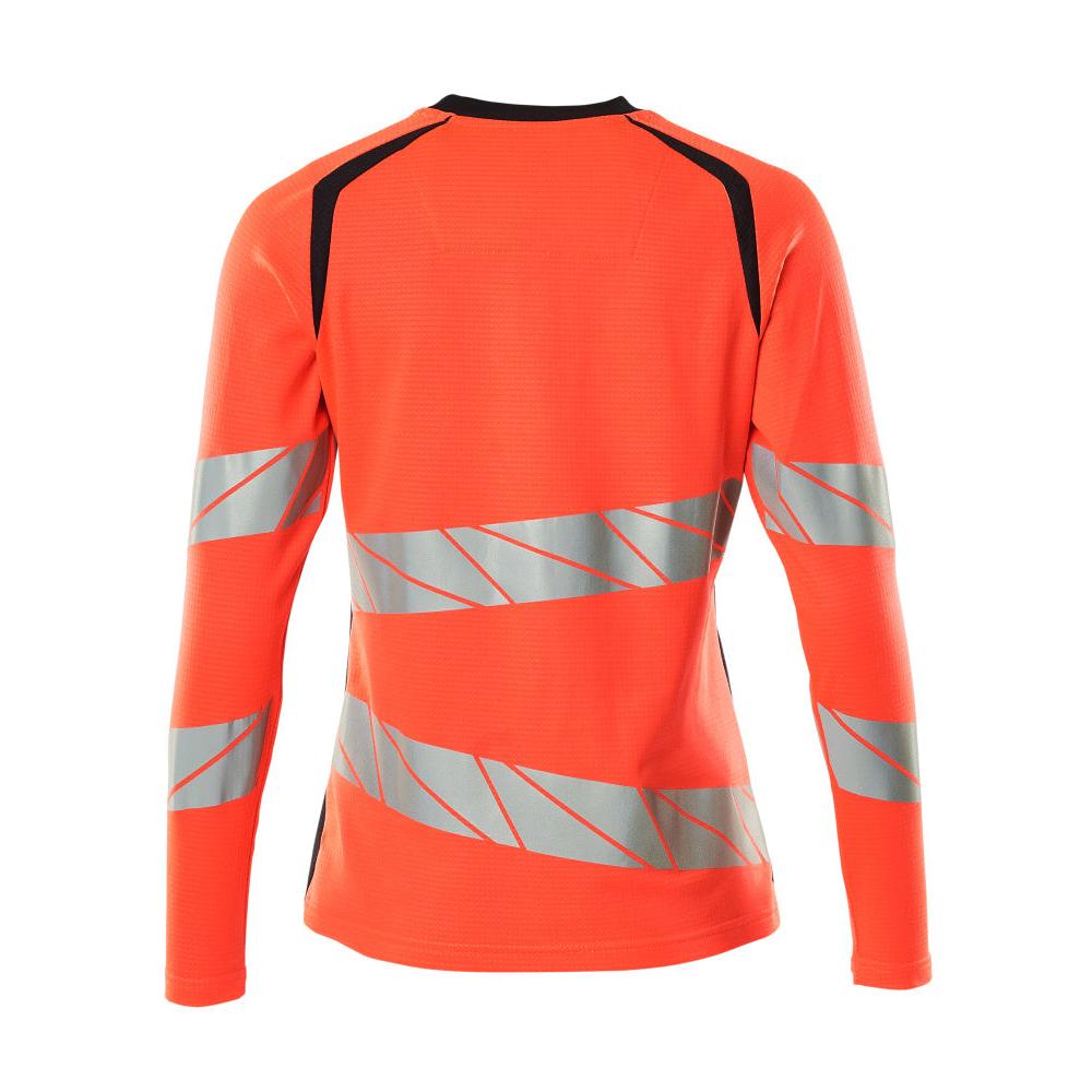 T-shirt, lange mouw, damesfit t-shirt