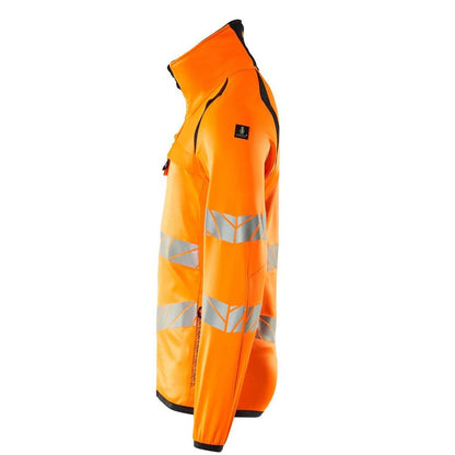Pull polaire avec veste micropolaire zippée