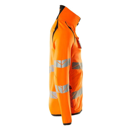 Pull polaire avec veste micropolaire zippée