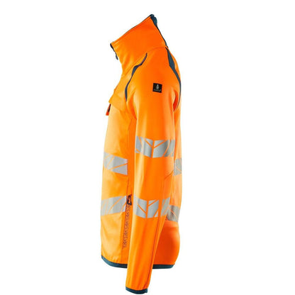 Pull polaire avec veste micropolaire zippée