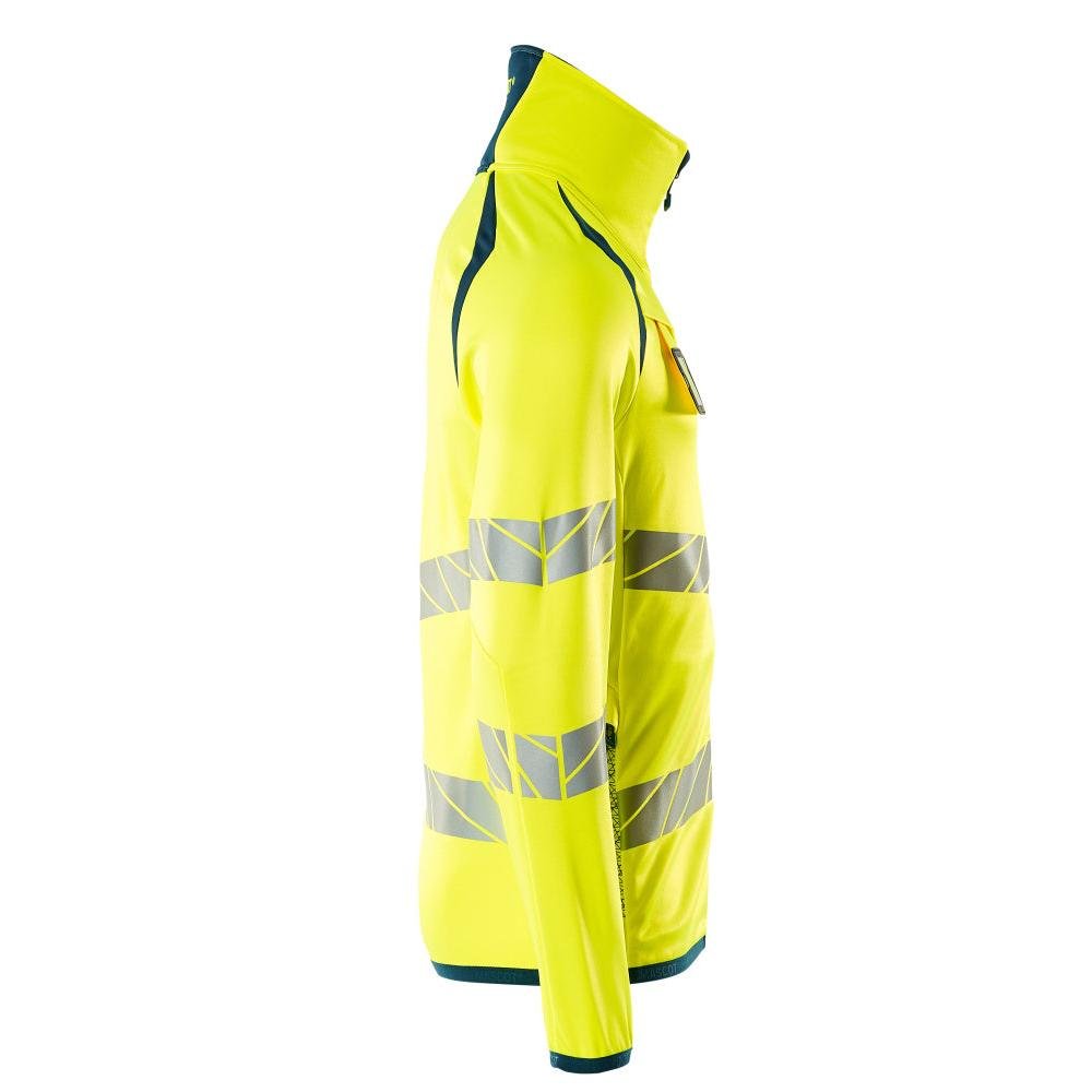 Pull polaire avec veste micropolaire zippée