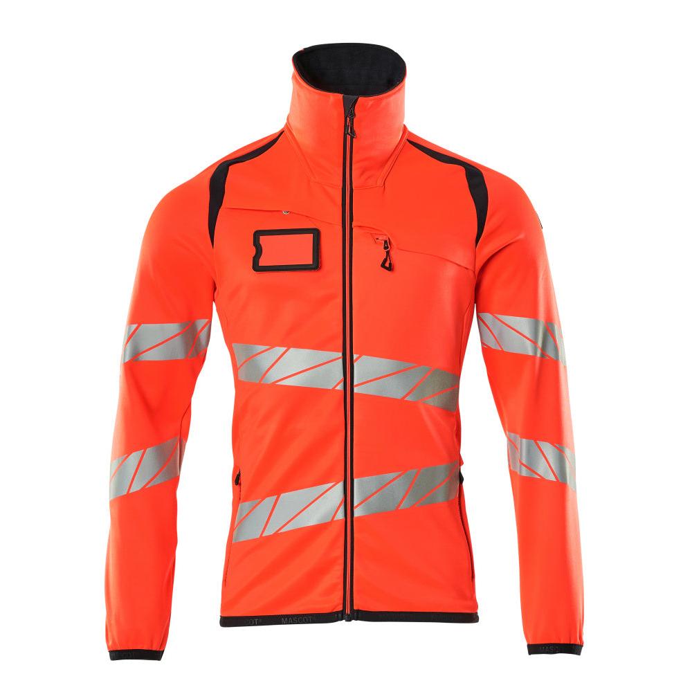 Pull polaire avec veste micropolaire zippée