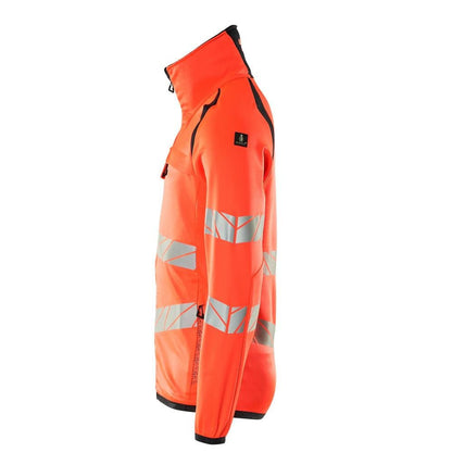 Pull polaire avec veste micropolaire zippée