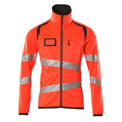Pull polaire avec veste micropolaire zippée