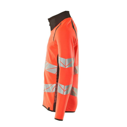 Sweatshirt met rits, modern fit sweatshirt met rits