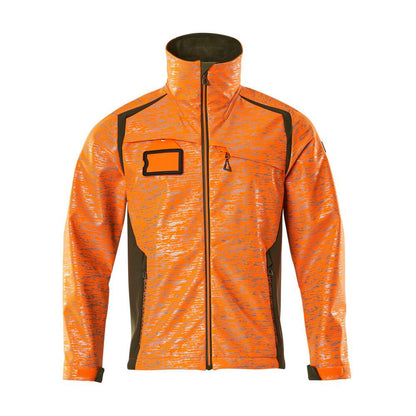 Softshelljack met reflexeffecten Softshelljack