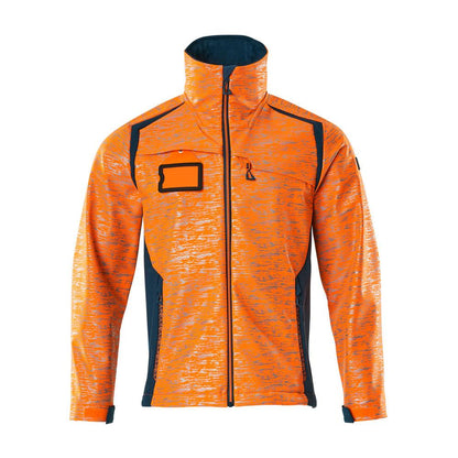 Softshelljack met reflexeffecten Softshelljack