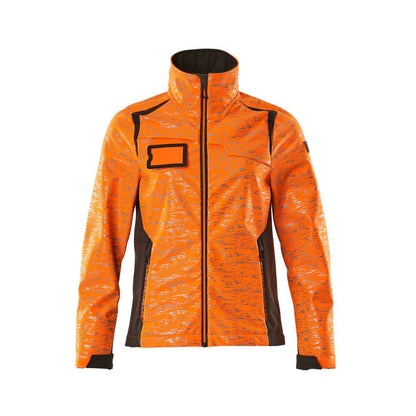 Softshelljack, reflecterende effecten, softshelljack voor dames