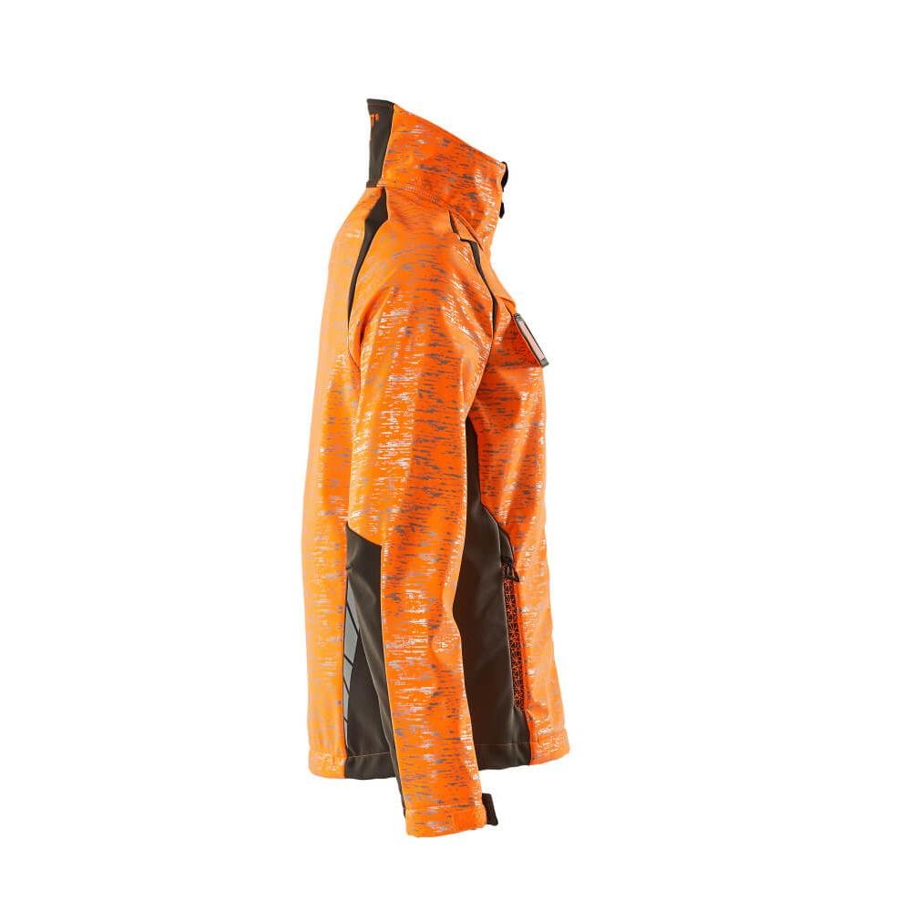 Softshelljack, reflecterende effecten, softshelljack voor dames