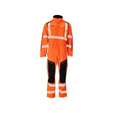 Overall, kniezakken, combinatie van stretch-inzetstukken