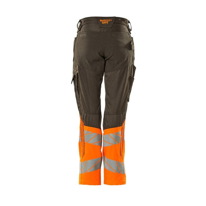 Broeken, dames, DIAMOND, kniezakken, stretchbroeken