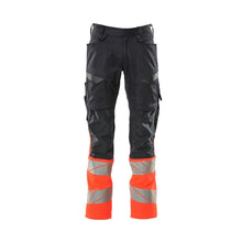 Pantalon avec poches genoux, pantalon empiècements stretch