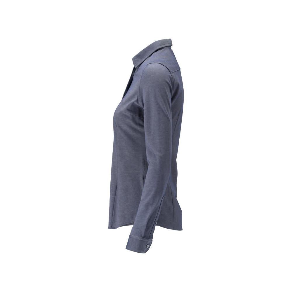 Overhemd, moderne damespasvorm, stretchdamesblouse