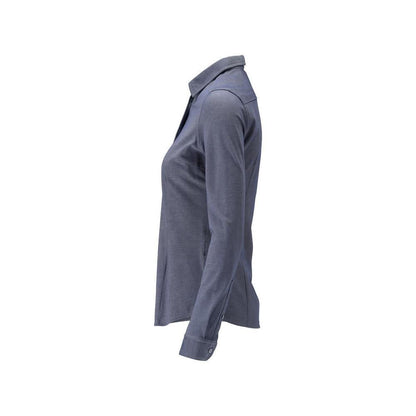 Overhemd, moderne damespasvorm, stretchdamesblouse