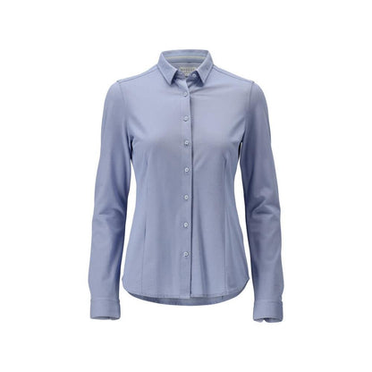 Overhemd, moderne damespasvorm, stretchdamesblouse