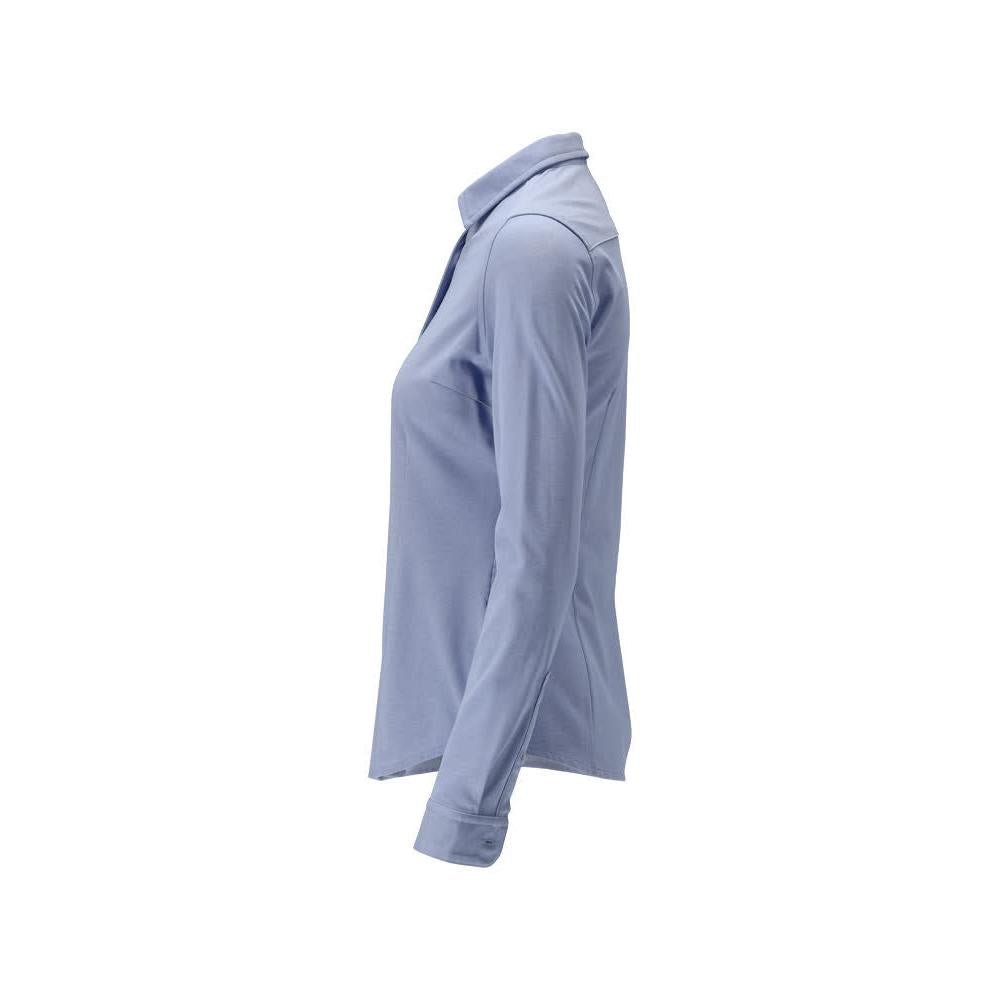 Overhemd, moderne damespasvorm, stretchdamesblouse