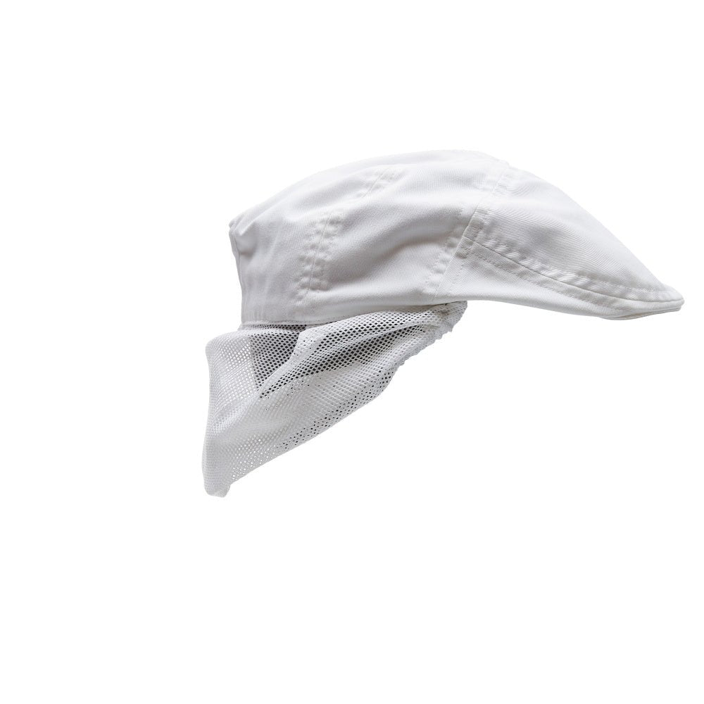 Casquette plate avec résille Casquettes plates, blanc