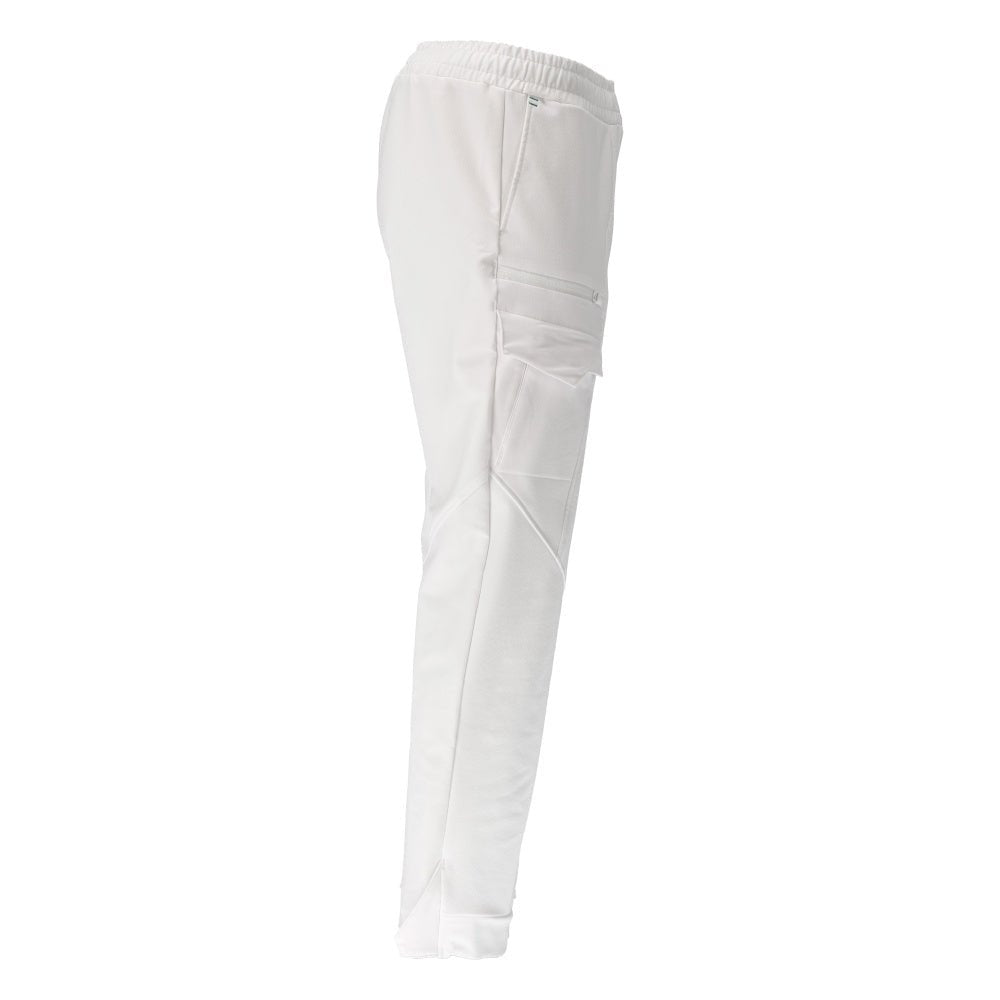 Broek, dijbeenzakken, ULTIMATE STRETCH broek, wit