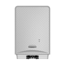 Der Kimberly-Clark Professional™ Icon™ elektronischer Hautpflegespender (1,2 l, Silver Mosaic) von Kimberly-Clark GmbH bietet berührungslose Abgabe, eine strukturierte Oberfläche, sichtbaren Ausgabeschlitz und vorn Logo sowie Kontrollleuchte.