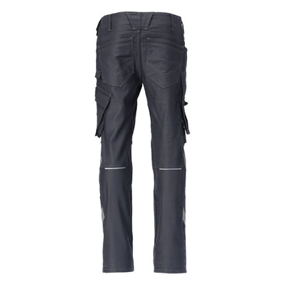 Broek met kniezakken, katoen+ broek