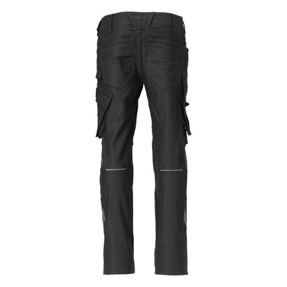 Broek met kniezakken, katoen+ broek