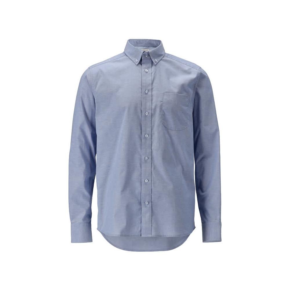 Chemise, coupe slim, stretch, bleu clair