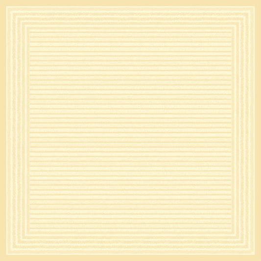 Ein quadratisches Bild mit beigem Hintergrund und feinen Linien unterstreicht die klare Eleganz der Dunicel Mitteldecke 84x84 cm, creme von Duni GmbH-perfekt als hochwertiges Tischdekor in professionellen Reinigungs- oder Einwegtuch-Anwendungen. Packung (20 Stück).